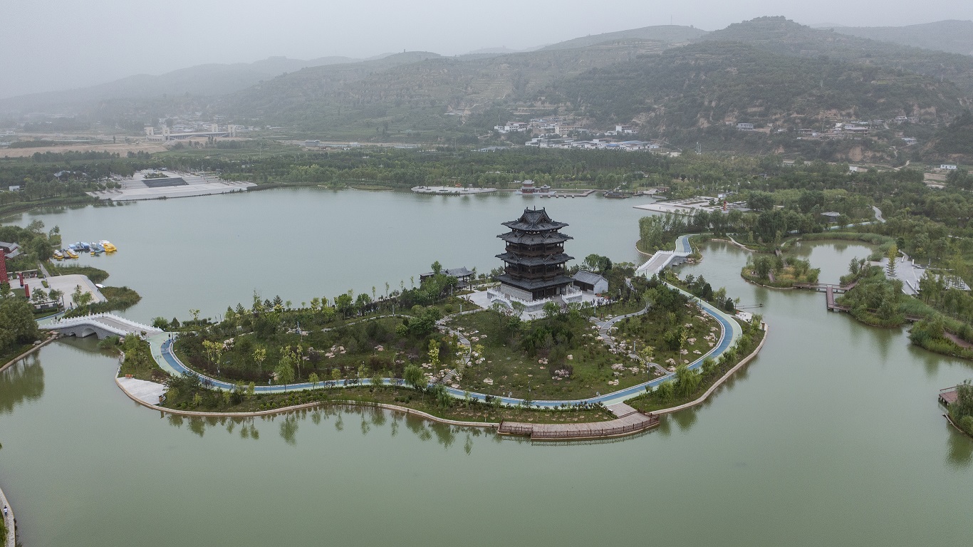 吕梁如意湖公园